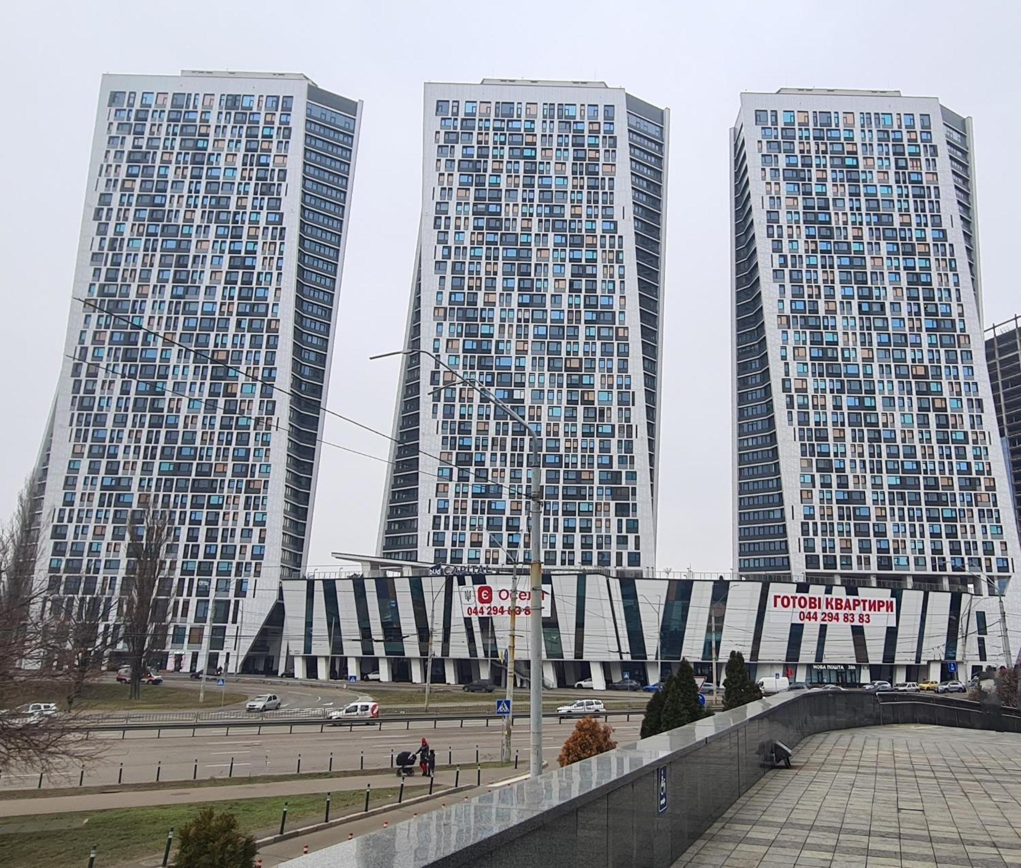 Жк"Манхэттен"На Берестейском Проспекте Kyiv Exterior photo
